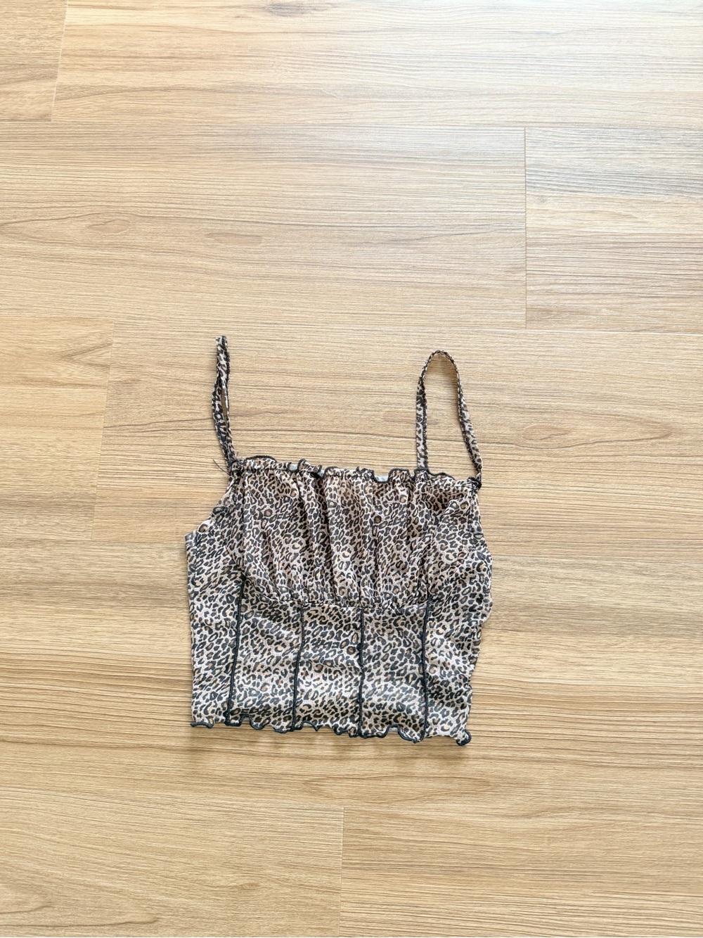 Leopard Print Cami Top